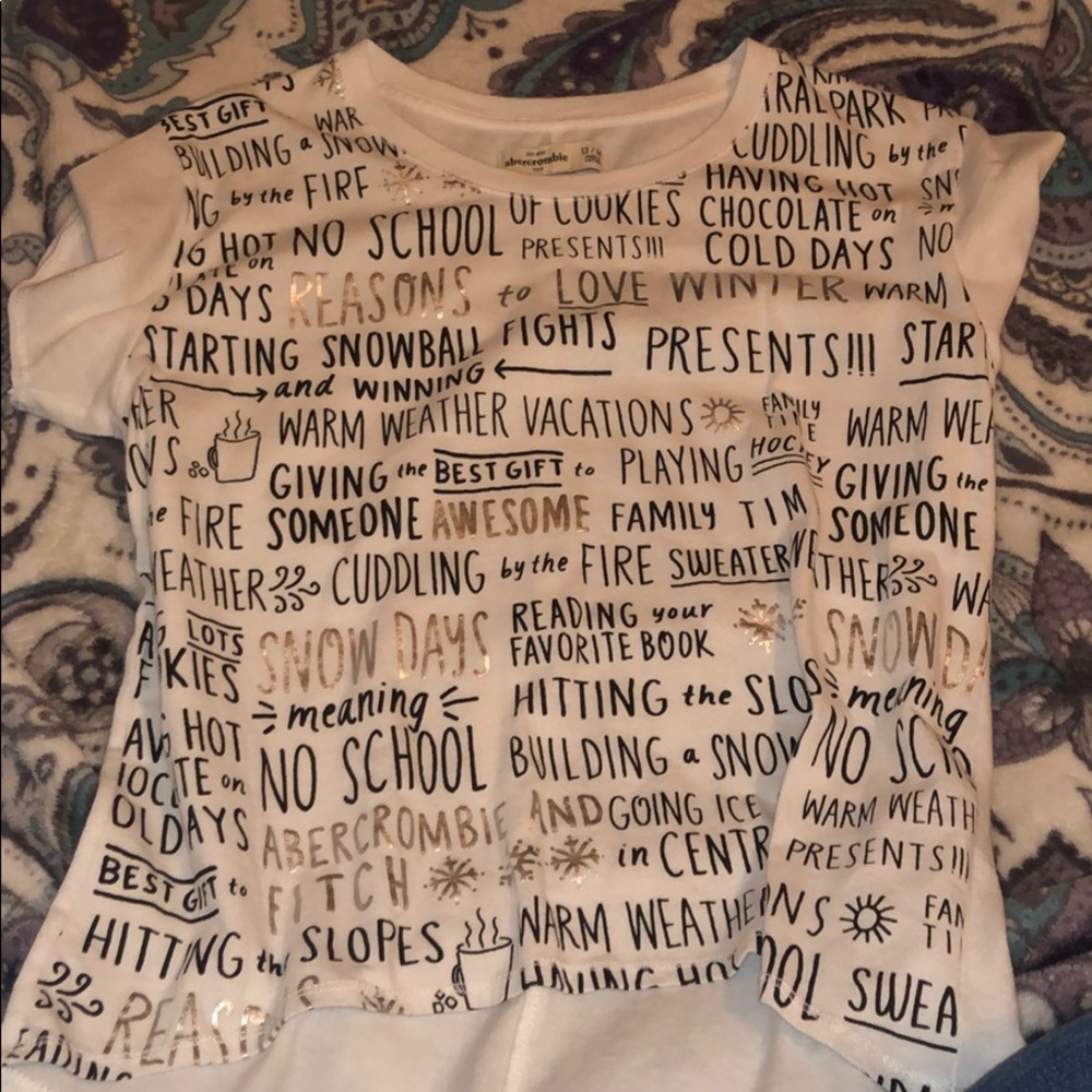 Short sleeve Abercrombie shirt